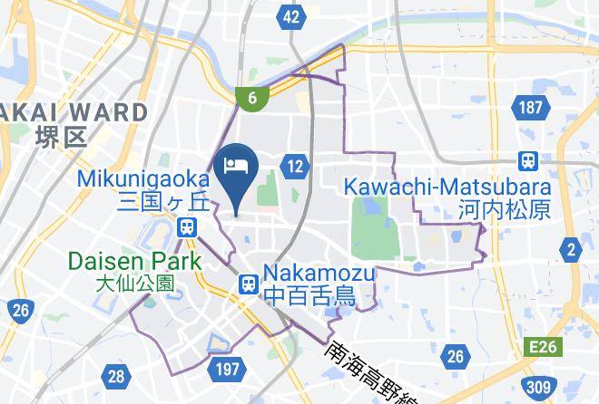 Sakai City Kita Ward - Ryokan Senjuin Maps