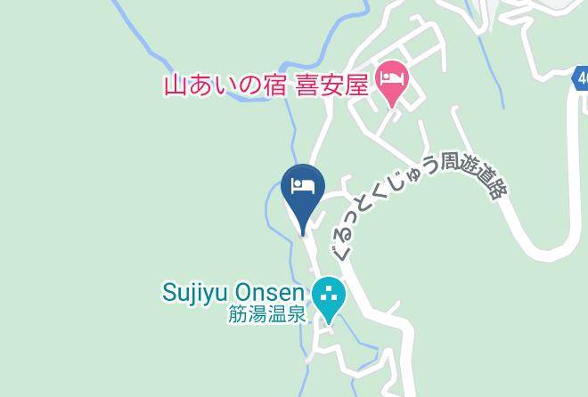 Kokonoe Townkusu District - Ryokan Shirataki Maps