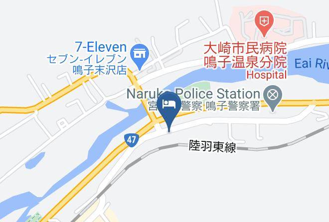 Osaki City - Ryokan Sugawara Maps