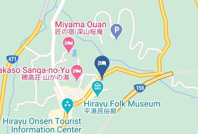 Takayama City - Ryokan Tanaka Maps