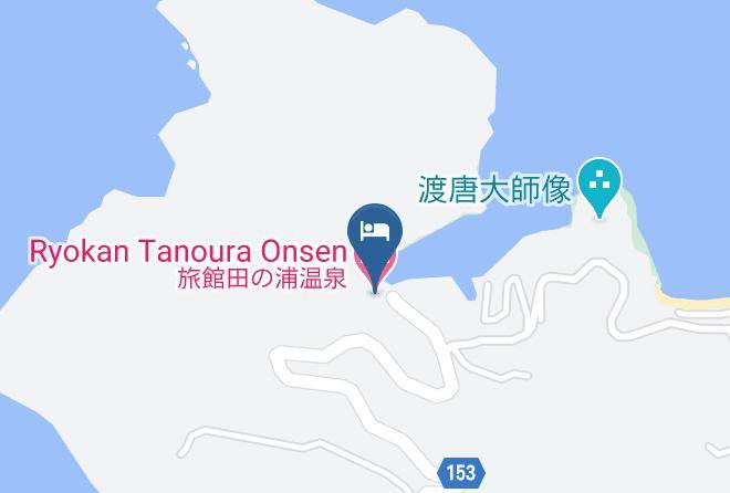 Hirado City - Ryokan Tanoura Onsen Maps