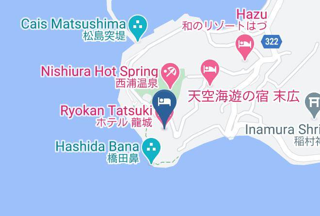 Gamagori City - Ryokan Tatsuki Maps