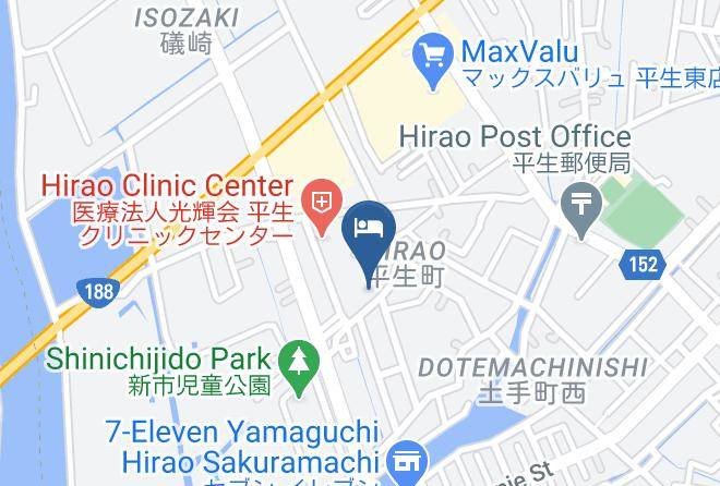 Hirao Townkumage District - Ryoke Minshuku Kasasa Maps