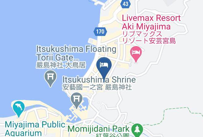 Ryoso Kawaguchi Mapa
 - Hiroshima Pref - Hatsukaichi City