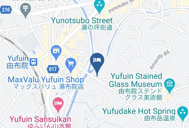 Yufu City - Ryoso Yufuin Yamadaya Maps