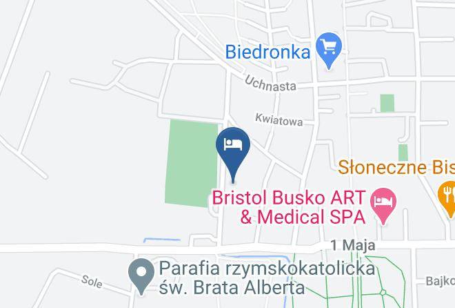 Buski - Rys Willa Noclegi Maps