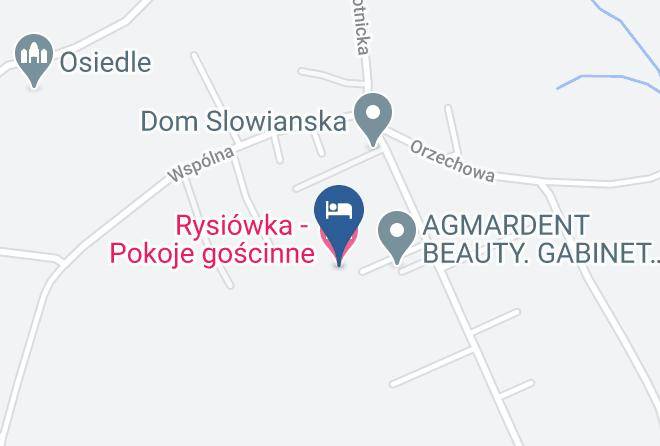 Krakowski - Rysiowka Pokoje Goscinne Maps
