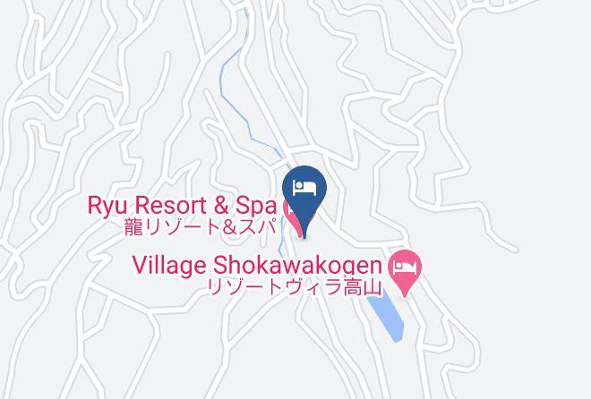 Takayama City - Ryu Resort & Spa Maps