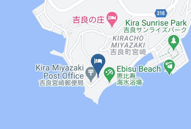 Nishio City - Ryuguhotel Kira Maps