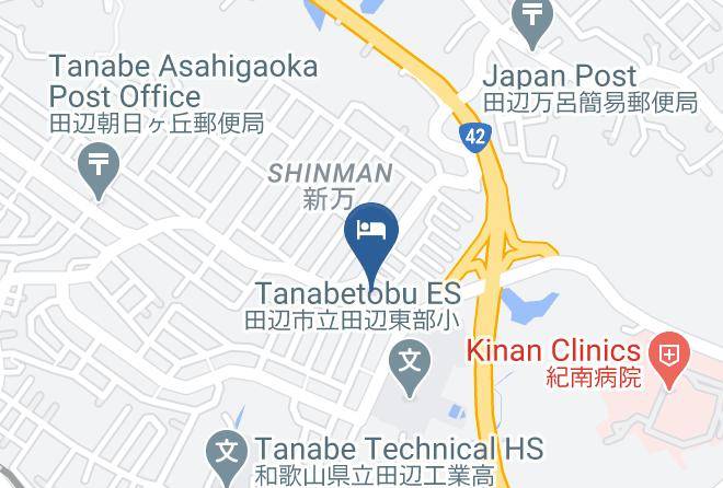Tanabe City - Ryujinonsen Motoyu Maps