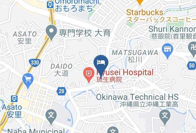 Ryuka Hotel Naha Map