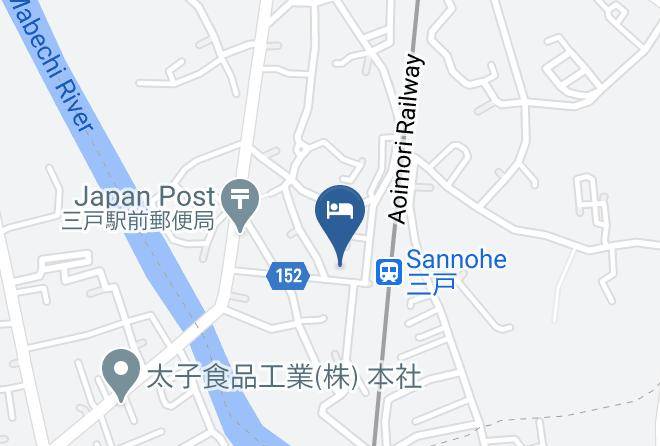 Nanbu Townsannohe District - Ryumontei Chiba Ryokan Maps