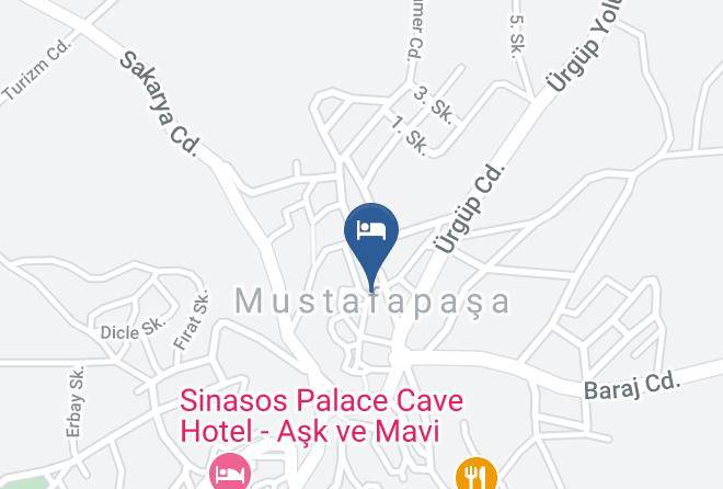 Rza Cave Hotel Map