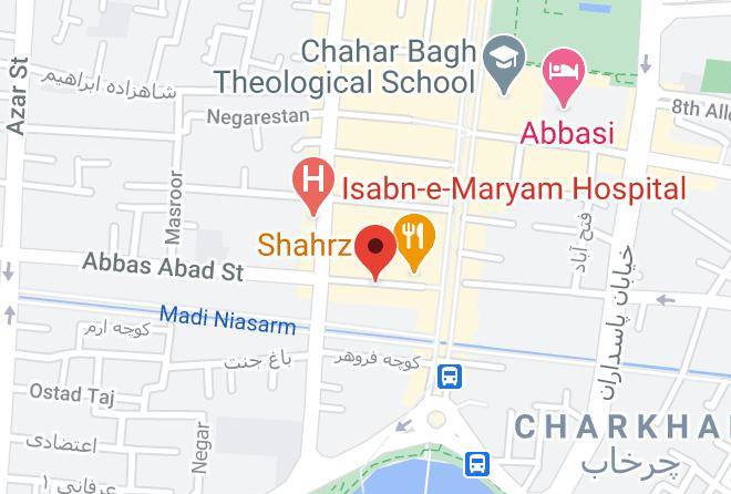 Isfahan - Saadi Hotel Maps