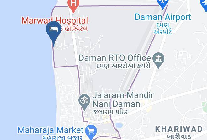 Daman - Saagar Sun Resort Maps
