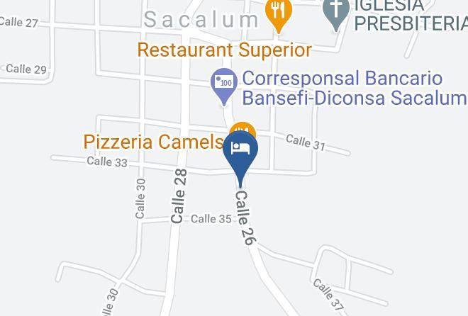 Sacalum Municipality - Saak Luum Ruta Puc Maps