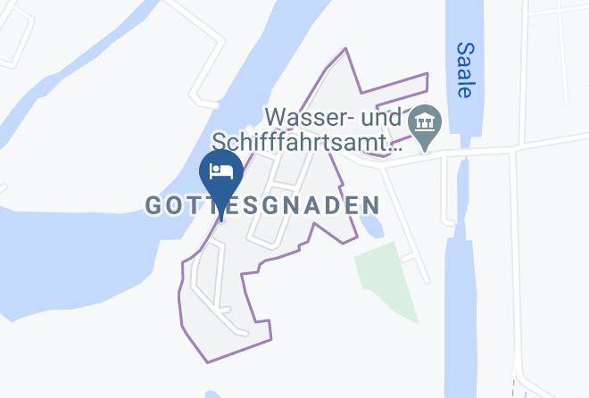 Salzlandkreis - Saalehof Pension Am Fluss Maps