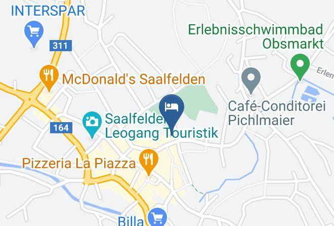 Zell Am See - Saalfelden City Center Maps