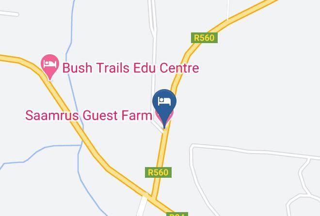 West Rand - Saamrus Guest Farm Maps