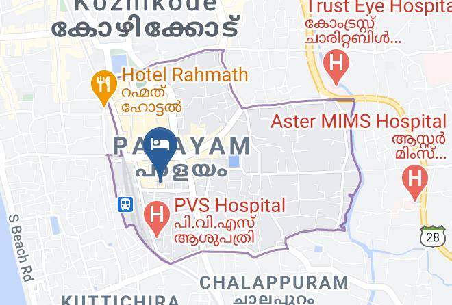 Kozhikode - Saas Residency Maps