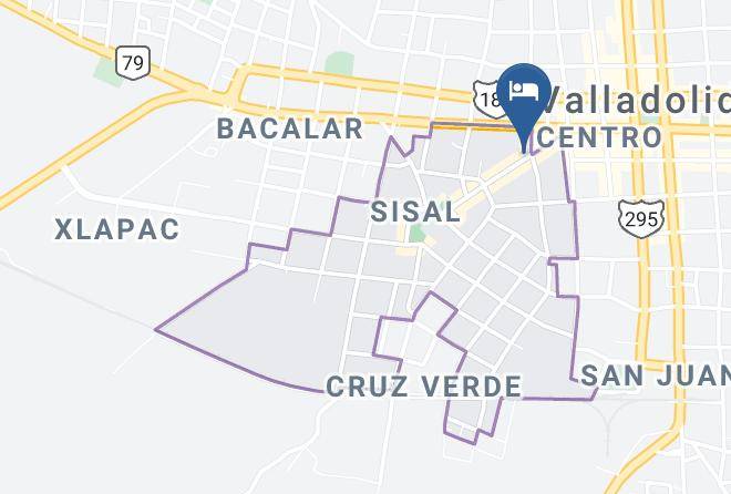 Valladolid - Saastah Hotel Boutique Maps