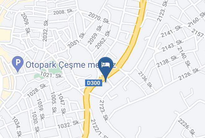 Cesme - Saatli Hotel Maps