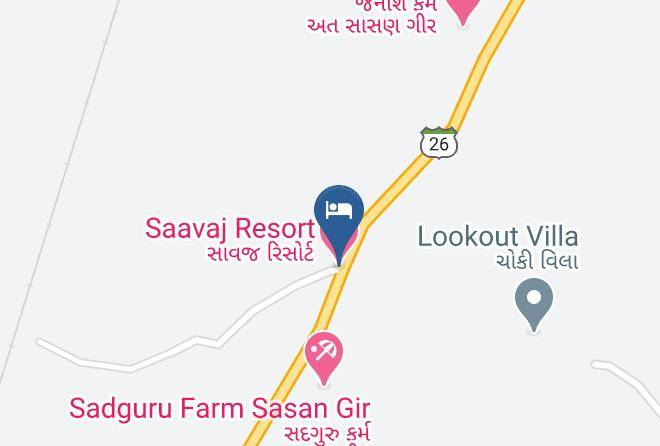 Talala - Saavaj Resort Maps
