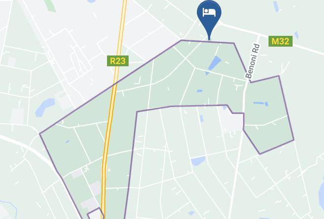 Ekurhuleni - Saba Airport Lodge Maps