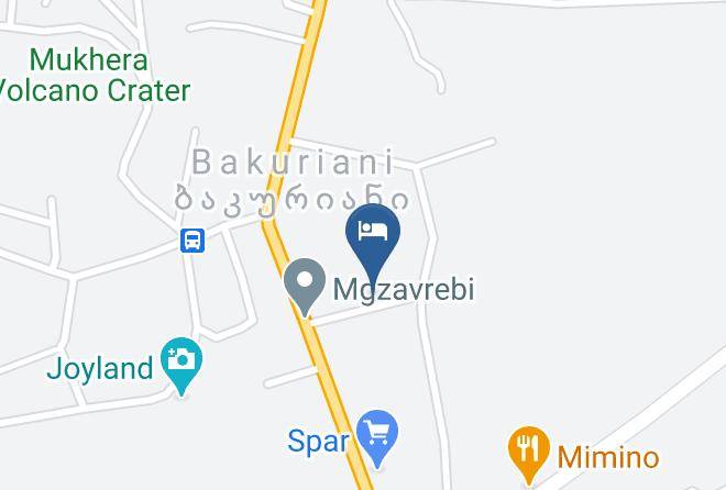 Borjomi - Saba Hotel Maps