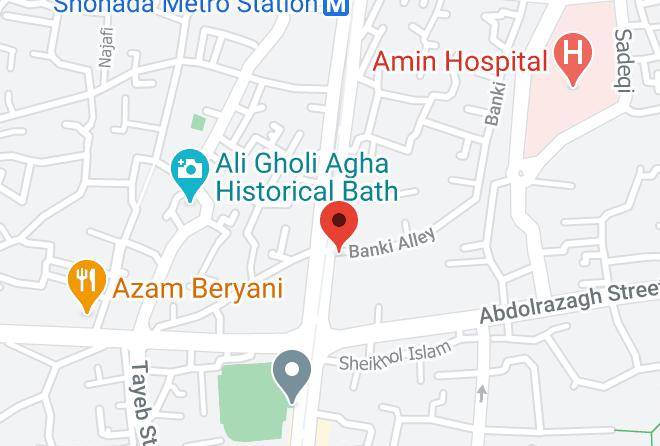 Isfahan - Saba Hotel Maps