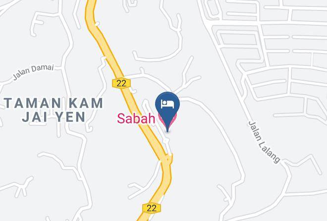 Bahagian Sandakan - Sabah Hotel Maps