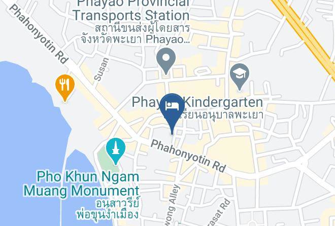 Amphoe Mueang Phayao - Sabai Best Hotel Maps