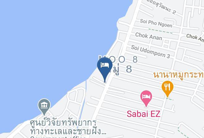 Amphoe Mueang Songkhla - Sabai Sabai Resort Maps
