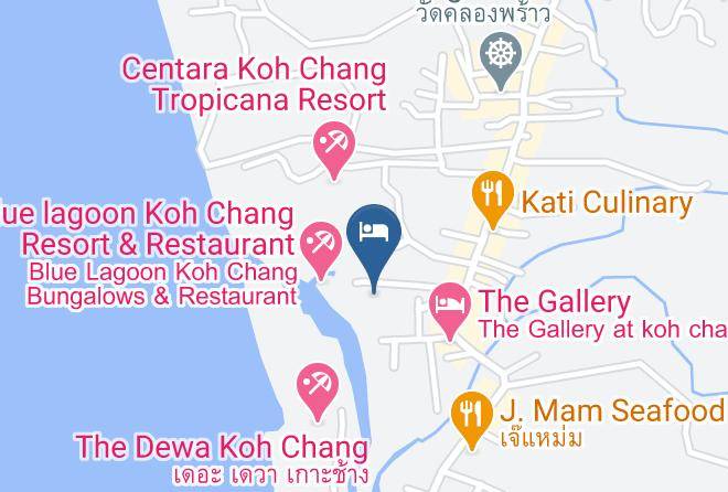 Amphoe Ko Chang - Sabaidee Resort Maps