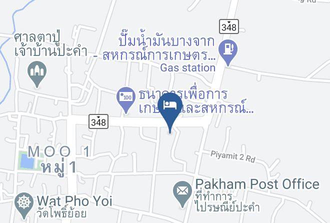 Amphoe Pakham - Sabaidee Resort Pakham Maps