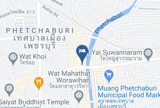Amphoe Mueang Phetchaburi - Sabaidee Resort Maps