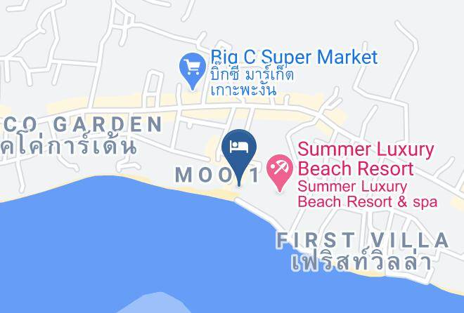 Sabaii Bay Resort Map