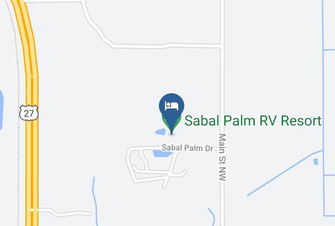 Glades - Sabal Palm Rv Resort Maps