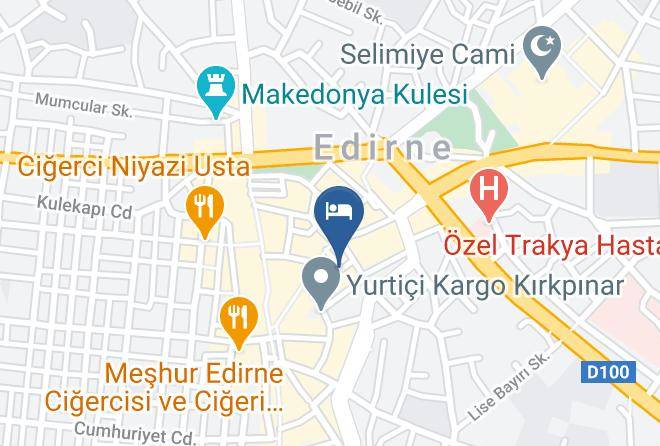 Edirne Sabuni - Saban Acikgoz Otel Maps