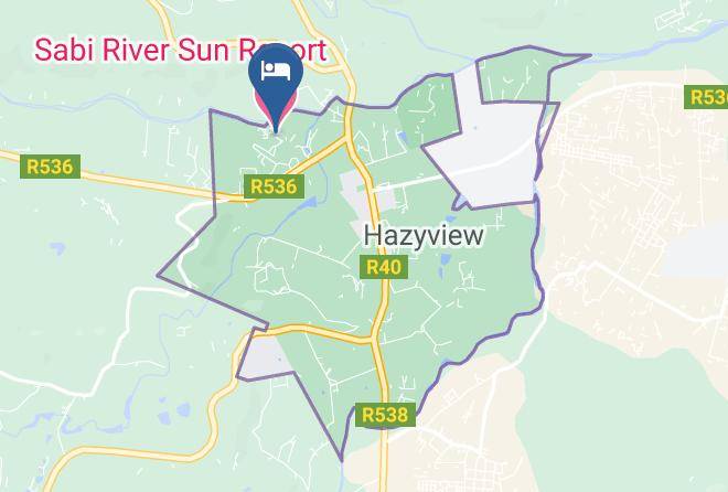 Mbombela - Sabi River Sun Resort Maps