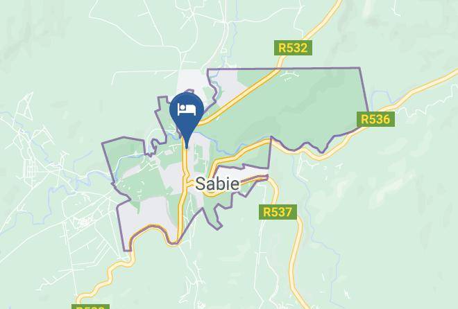 Thaba Chweu - Sabie Backpackers Maps