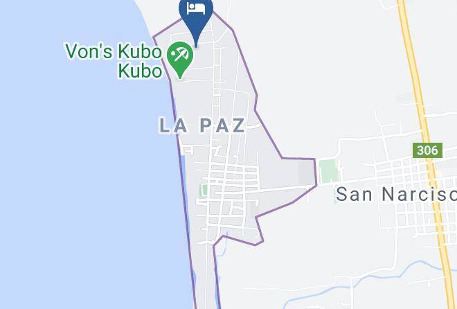 Sabina Beach Resort Map