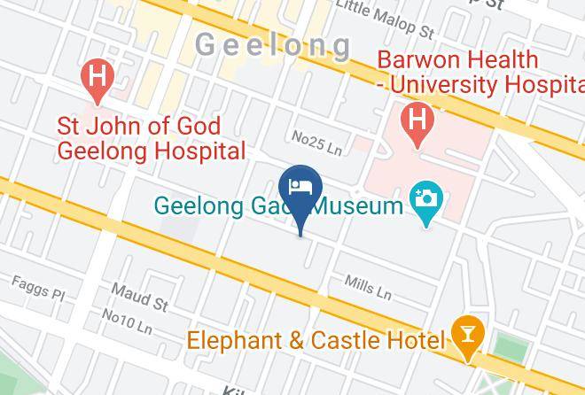 Greater Geelong - Sabina On Little Myers Maps