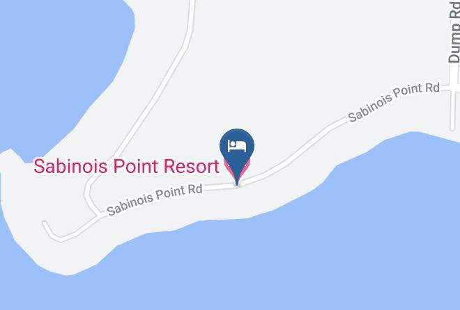 Oneida - Sabinois Point Resort Maps