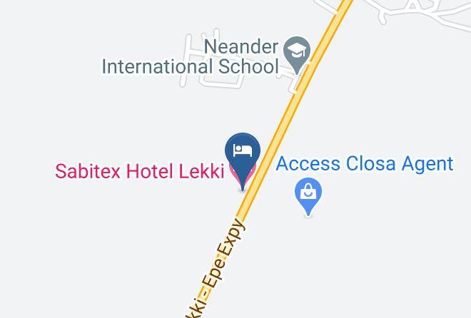 Epe - Sabitex Hotel Lekki Maps
