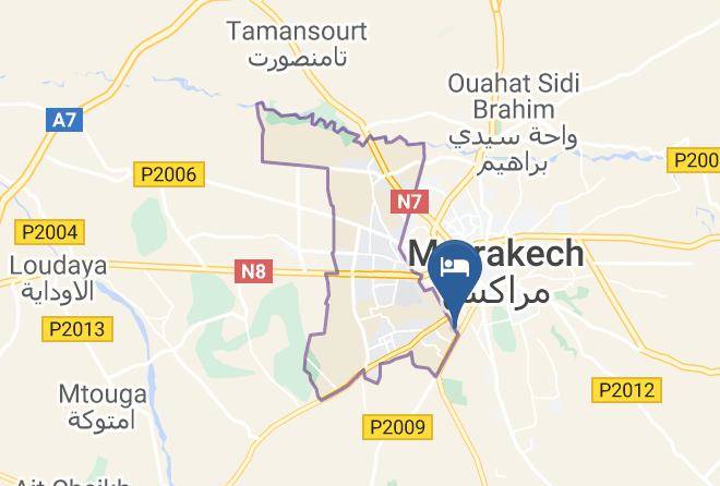 Marrakesh - Sabor Marrakech City Golf Maps