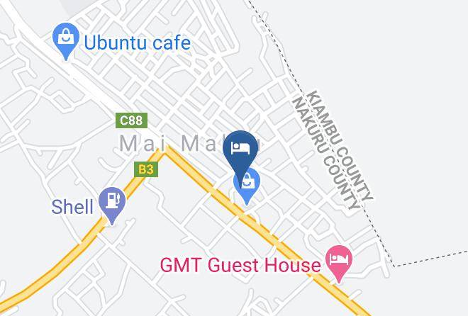 Nakuru - Saboti Hotel Maps