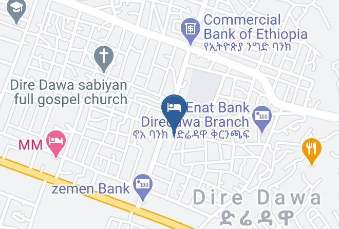 Dire Dawa Issa - Sabriya Hotel And Resort Maps