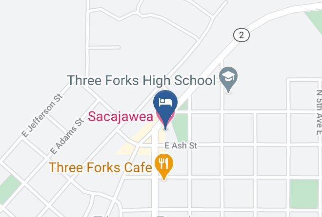 Gallatin - Sacajawea Hotel Maps