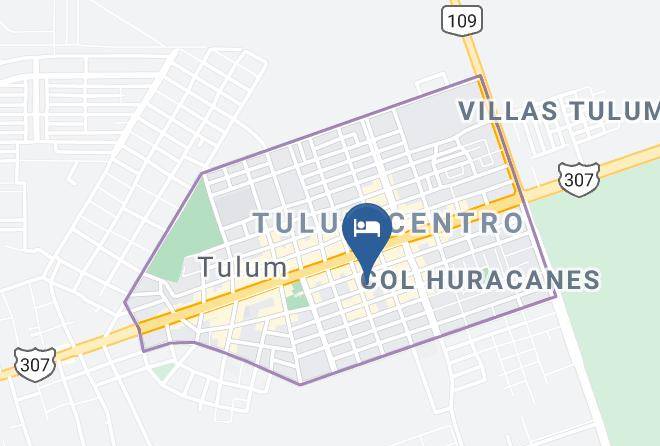 Tulum - Sacbe Tulum Hotel Boutique Maps